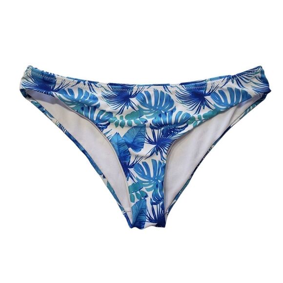SHEKINI Floral Print Cheeky Low Rise Swim Bikini Bottom MEDIUM - Picture 3 of 10
